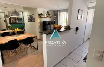 Apartamento com 2 dormitórios à venda, 53 m²  - planalto - são bernardo do campo/sp