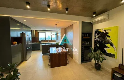 Apartamento com 2 dormitórios à venda, 100 m² por r$ 1.500.000,00 - jardim - santo andré/sp