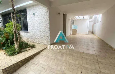 Casa com 2 dormitórios à venda, 138 m² - campestre - santo andré/sp