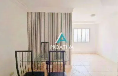 Apartamento com 2 dormitórios à venda, 60 m² por r$ 340.000,00 - vila alzira - santo andré/sp