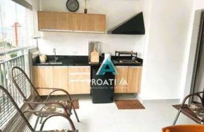 Apartamento com 3 dormitórios à venda, 108 m² - vila gilda - santo andré/sp