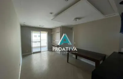 Apartamento com 3 dormitórios à venda, 77 m² - campestre - santo andré/sp