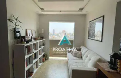 Apartamento com 2 dormitórios à venda, 50 m² - vila floresta - santo andré/sp