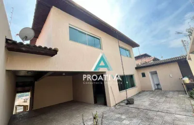 Sobrado com 5 dormitórios à venda, 333 m² - santa maria - santo andré/sp