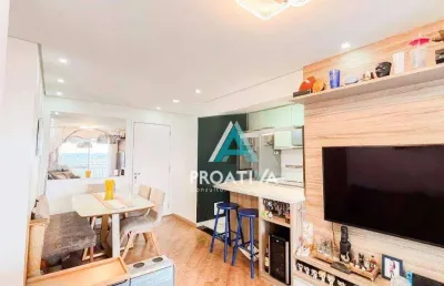 Apartamento à venda, 57 m² por r$ 600.000,05 - vila homero thon - santo andré/sp