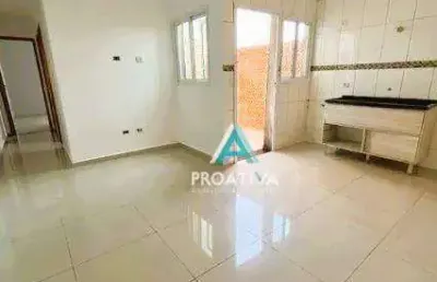 Apartamento com 2 dormitórios à venda, 56 m² - jardim monte líbano - santo andré/sp