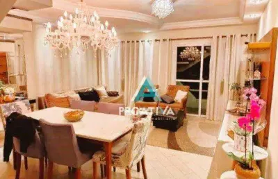 Cobertura com 3 dormitórios à venda, 187 m² - santa maria - santo andré/sp