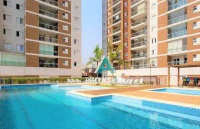 Apartamento com 3 dormitórios à venda, 102 m² - vila baeta neves - são bernardo do campo/sp
