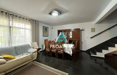 Sobrado com 4 dormitórios, 189 m² - venda ou aluguel - jardim - santo andré/sp