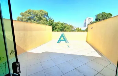 Cobertura com 3 dormitórios à venda, 150 m² - paraíso - santo andré/sp