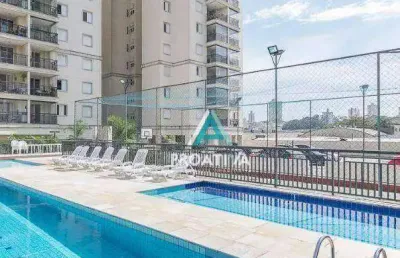 Apartamento com 3 dormitórios à venda, 70 m² - rudge ramos - são bernardo do campo/sp