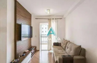 Apartamento com 2 dormitórios à venda, 70 m² por r$ 711.000,00 - rudge ramos - são bernardo do campo/sp