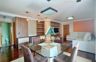 Apartamento com 4 dormitórios para alugar, 130 m²  - jardim - santo andré/sp