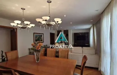 Apartamento com 3 dormitórios à venda, 173 m² - centro - santo andré/sp