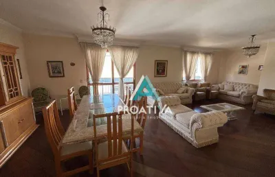 Apartamento com 3 dormitórios à venda, 144 m² - centro - santo andré/sp