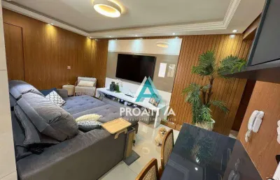 Cobertura com 2 dormitórios à venda, 110 m² - jardim paraíso - santo andré/sp