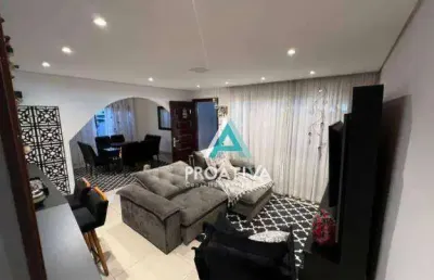 Sobrado com 3 dormitórios à venda, 217 m² por r$ 1.100.000,00 - jardim do estádio - santo andré/sp