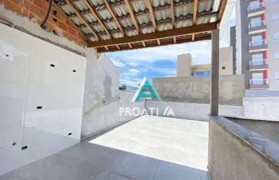 Cobertura com 3 dormitórios à venda, 144 m² - parque das nações - santo andré/sp