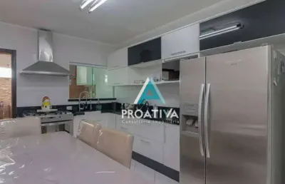 Sobrado com 3 dormitórios à venda, 129 m² por r$ 795.000,00 - utinga - santo andré/sp