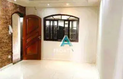 Sobrado com 3 dormitórios à venda, 258 m² - vila aquilino - santo andré/sp