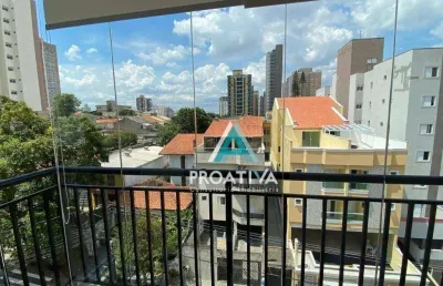 Apartamento com 2 dormitórios à venda, 60 m² - campestre - santo andré/sp