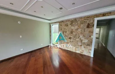 Sobrado com 3 dormitórios à venda, 240 m²- jardim las vegas - santo andré/sp