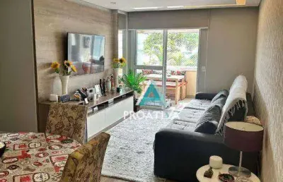Apartamento com 3 dormitórios à venda, 87 m² - casa branca - santo andré/sp