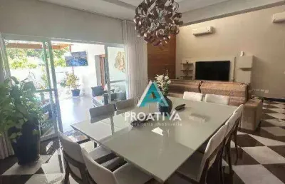 Sobrado com 4 dormitórios à venda, 321 m² por r$ 4.500.000,00 - contry park - mauá/sp