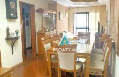 Apartamento com 3 dormitórios à venda, 111 m² por r$ 825.000,00 - santa paula - são caetano do sul/sp
