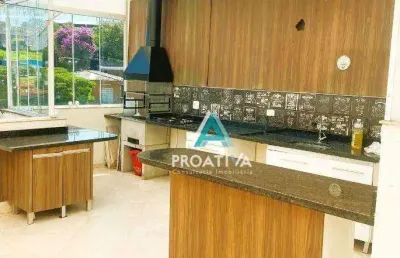Cobertura à venda, 110 m² por r$ 460.000,00 - vila valparaíso - santo andré/sp
