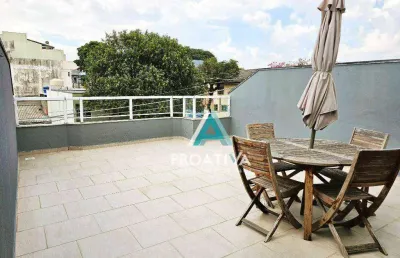 Cobertura à venda, 120 m² por r$ 545.000,00 - utinga - santo andré/sp