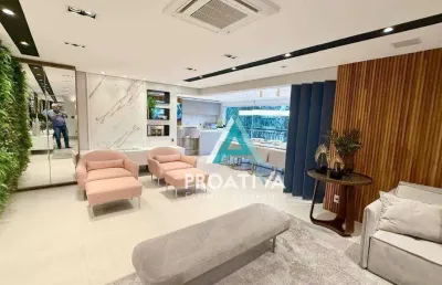 Apartamento com 3 dormitórios à venda, 191 m² por r$ 3.600.000,00 - campestre - santo andré/sp