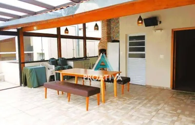 Cobertura à venda, 224 m² por r$ 850.000,00 - parque oratório - santo andré/sp
