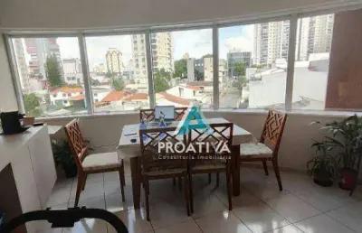 Apartamento com 2 dormitórios à venda, 78 m² - jardim bela vista - santo andré/sp