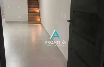 Sobrado com 3 dormitórios à venda, 157 m² - vila camilópolis - santo andré/sp