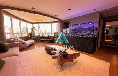 Apartamento com 4 dormitórios à venda, 227 m² por r$ 4.100.000,00 - jardim - santo andré/sp