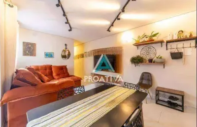 Apartamento com 3 dormitórios à venda, 70 m² por r$ 530.000,00 - vila pires - santo andré/sp