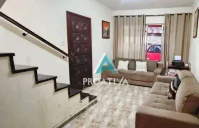 Sobrado com 4 dormitórios à venda, 198 m² por r$ 555.000,00 - vila floresta - santo andré/sp