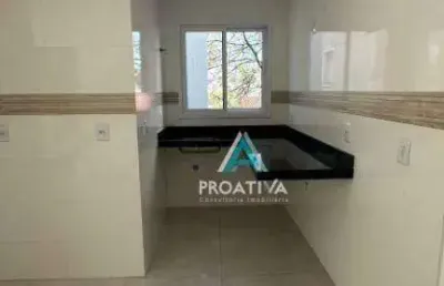 Apartamento com 2 dormitórios à venda, 60 m² por r$ 370.000,00 - vila camilópolis - santo andré/sp