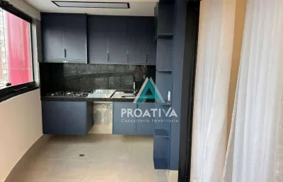 Apartamento para alugar, 88 m² por r$ 8.271,58/mês - jardim - santo andré/sp