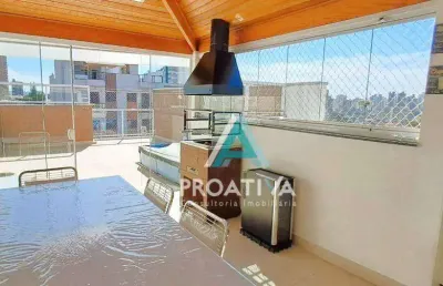 Cobertura à venda, 110 m² por r$ 695.000,00 - campestre - santo andré/sp