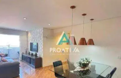 Apartamento com 3 dormitórios à venda, 92 m² - vila santa teresa - santo andré/sp