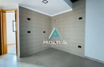 Apartamento com 2 dormitórios à venda, 46 m² por r$ 325.000,00 - vila scarpelli - santo andré/sp