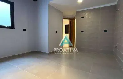 Cobertura com 2 dormitórios à venda, 98 m² por r$ 489.000,00 - vila scarpelli - santo andré/sp