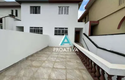 Sobrado com 3 dormitórios, 223 m² - venda por r$ 750.000,00 ou aluguel por r$ 3.520,00/mês - vila valparaíso - santo andré/sp