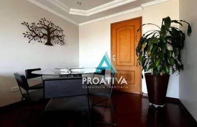 Apartamento com 3 dormitórios, 98 m² - venda por r$ 690.000,00 ou aluguel por r$ 5.100,01/mês - campestre - santo andré/sp