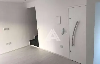 Cobertura com 2 dormitórios para alugar, 100 m² por r$ 2.160,00/mês - parque das nações - santo andré/sp