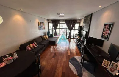 Apartamento com 3 dormitórios à venda, 157 m² por r$ 2.335.000,00 - jardim - santo andré/sp