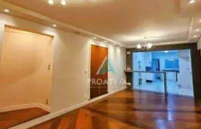 Apartamento com 3 dormitórios, 145 m² - venda por r$ 760.000,00 ou aluguel por r$ 4.570,00 - vila valparaíso - santo andré/sp