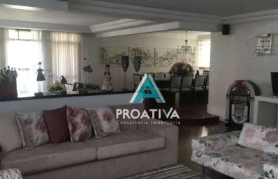 Apartamento com 4 dormitórios, 320 m² - venda por r$ 2.200.000,00 ou aluguel por r$ 14.900,00/mês - jardim - santo andré/sp